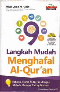Image of 9 Langkah mudah menghafal Al- Qur\'an : rahasia hafal Al- Quran dengan metode belajar paling mofern