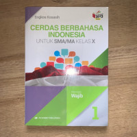 Image of Cerdas Berbahasa Indonesia Jilid 1 Untuk SMA/MA Kelas X