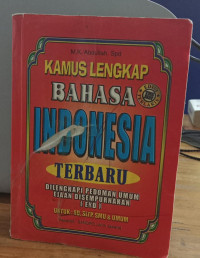 Image of Kamus Lengkap Bahasa Indonesia Terbaru