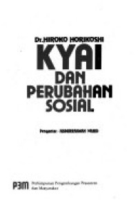 Image of Kyai dan perubahan sosial
