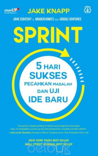 Image of Sprint : 5 Hari Sukses Pecahkan Masalah dan Uji Ide Baru